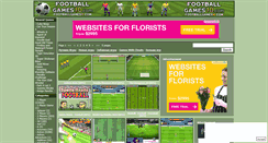 Desktop Screenshot of footballgames10.com